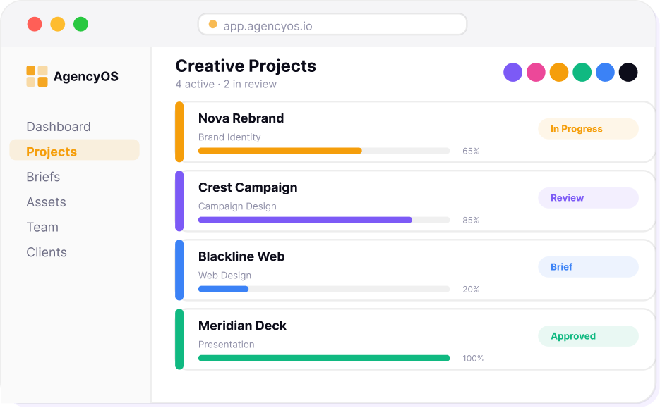 creative agency operations