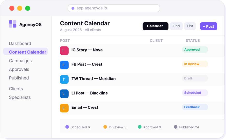 social media agency software